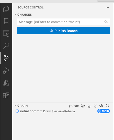 publish branch
