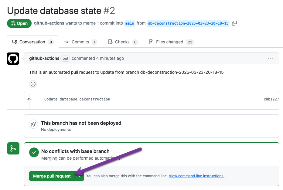 rogue db pull request